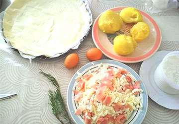 Ingredienti quiche