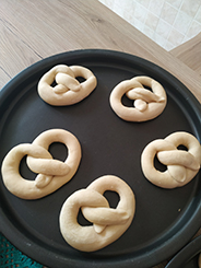 Preparazione pretzel