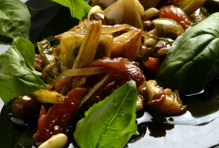 La caponata siciliana di Natale