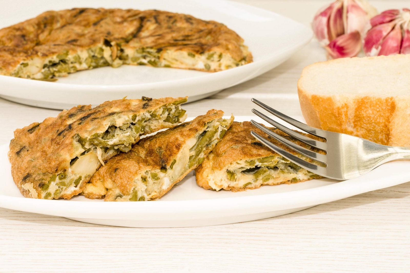 Frittata di asfodelo