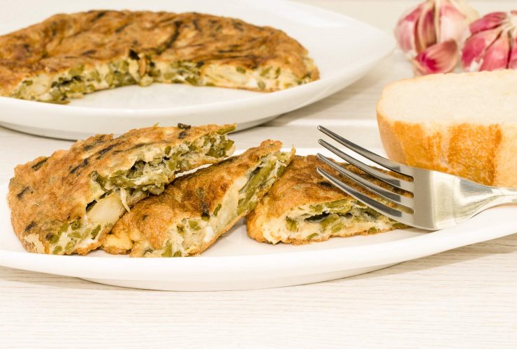 Frittata di asfodelo