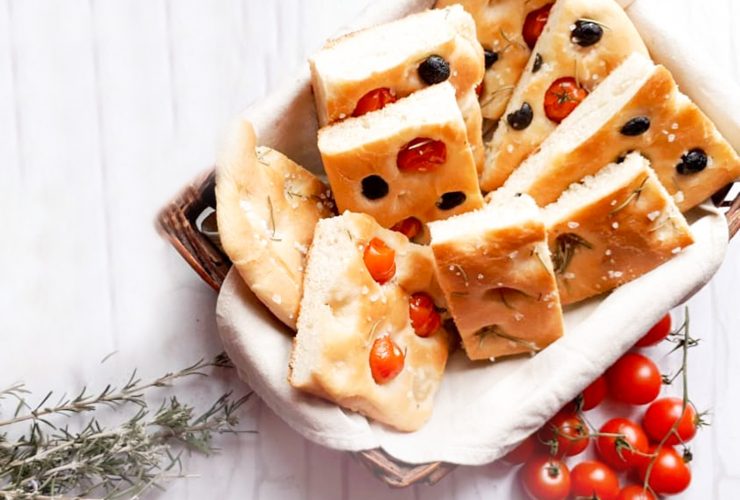 Focaccia soffice al pomodorino