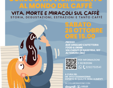 Corso sul caffè ad Altamura